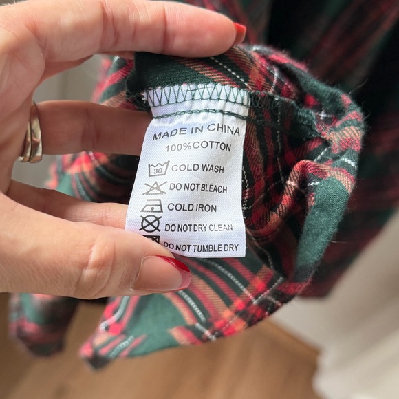 Ivy City Co Hattie Green Plaid Holiday Dress 1x NWT - Picture 8 of 8